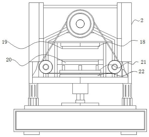 Multi-angle smoothness detection device for clothing metal pendant detection