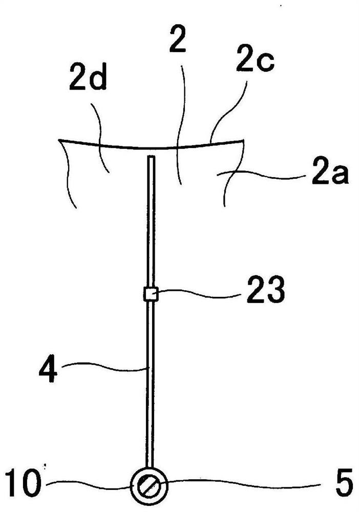 Umbrella-shaped structure