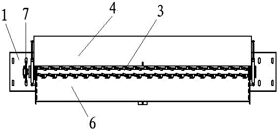 A kind of outer groove wheel type lime spreader and spreading method thereof