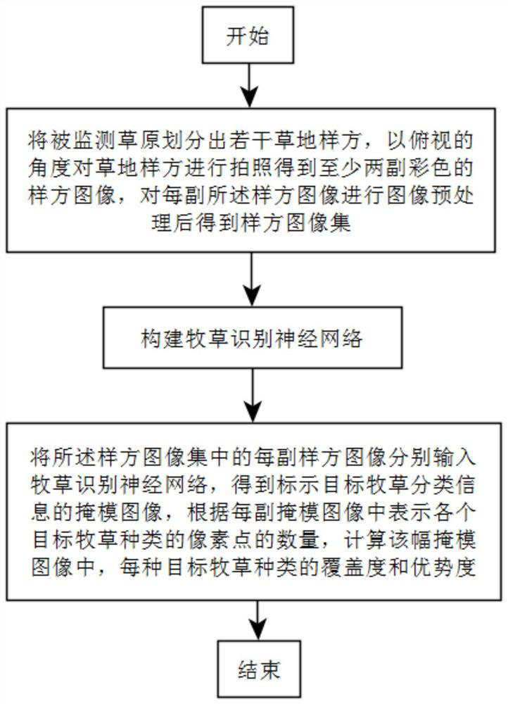 Forage dominance recognition method based on convolutional neural network