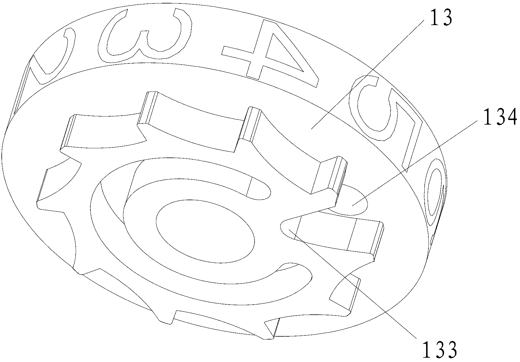 Mechanical counting device and titanium ligating and marking clip applying counting device