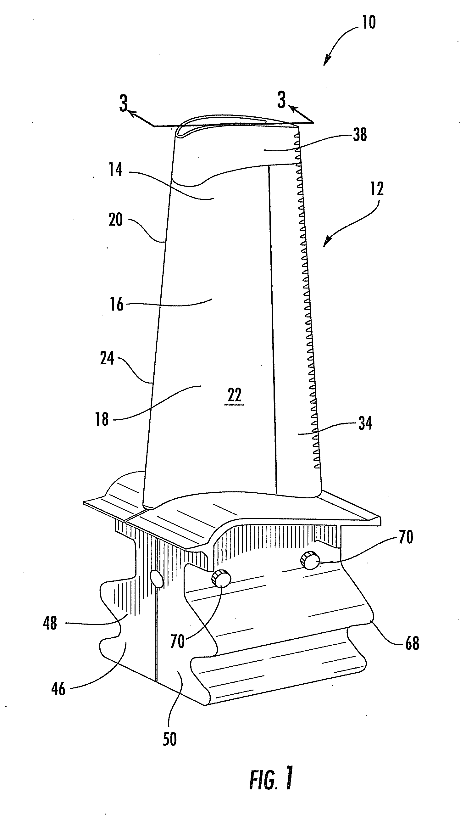 Multiple Piece Turbine Engine Airfoil with a Structural Spar