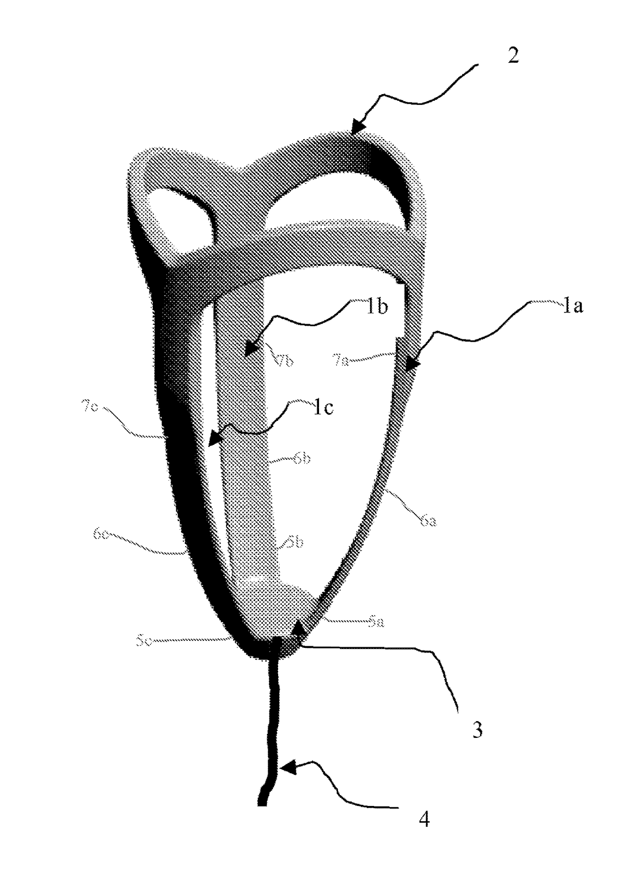 Drogue-like menses collection device