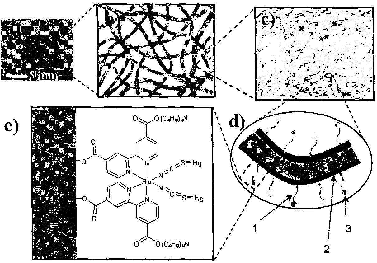 Preparation method of mercury ion colorimetric sensing cellulose material