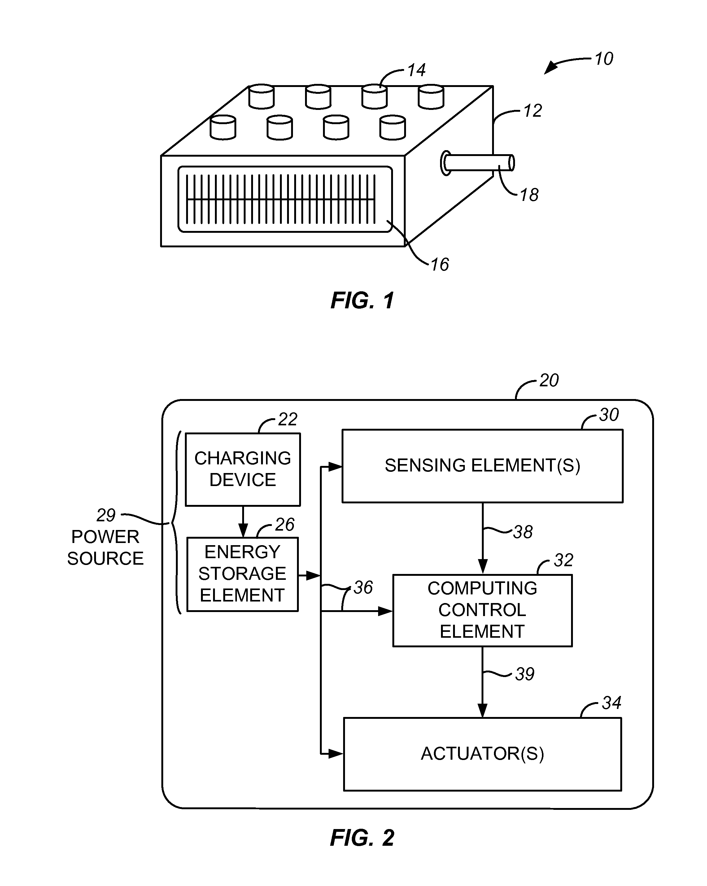 Toy brick with sensing, actuation and control