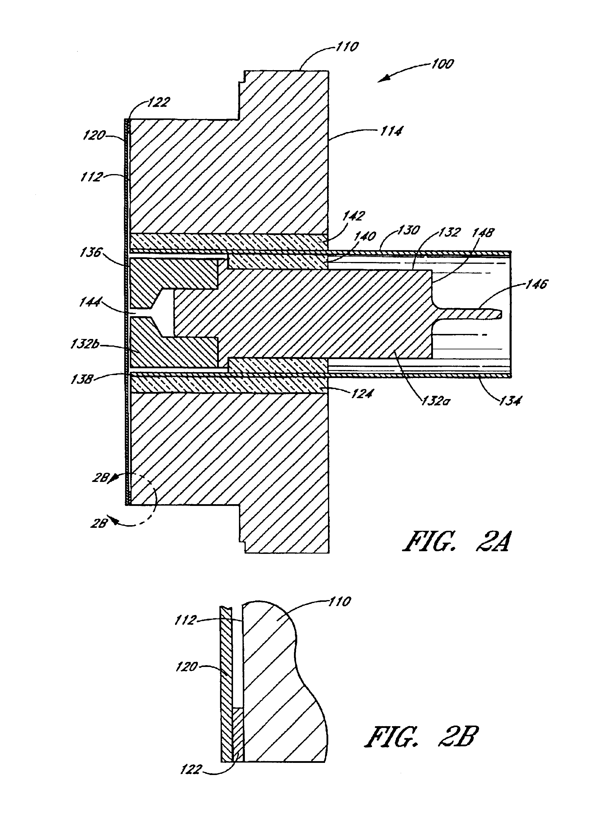 Capacitance manometer having a relatively thick flush diaphragm under tension to provide low hysteresis