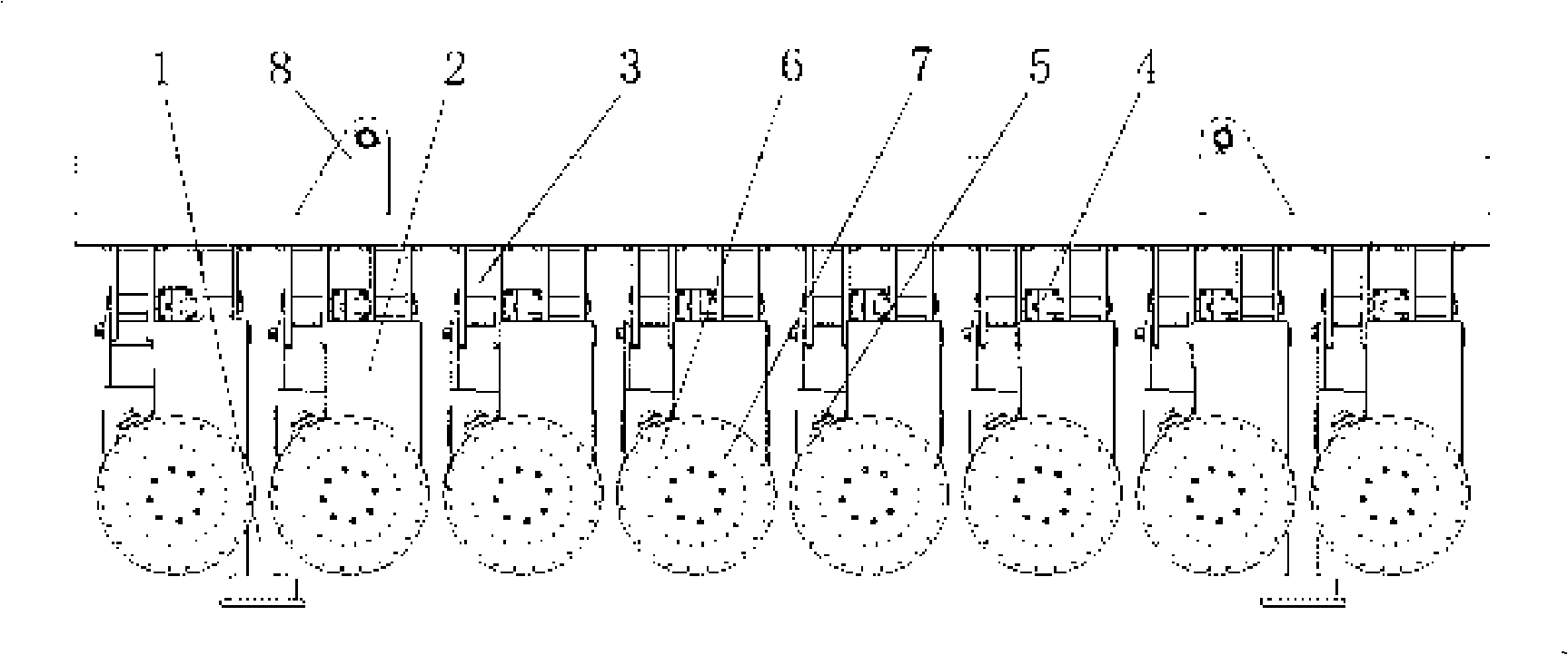 Cleaning method and device for anode roasting fire path wall