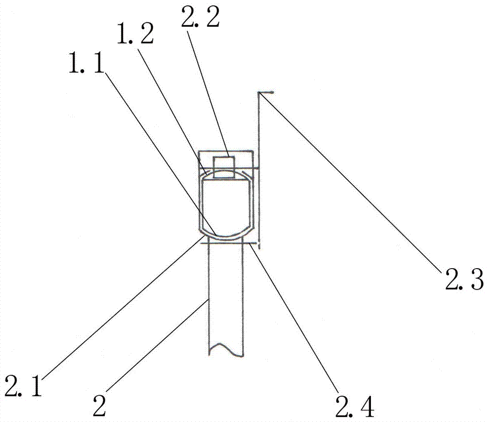 Sunshade umbrella capable of turning head to face sun