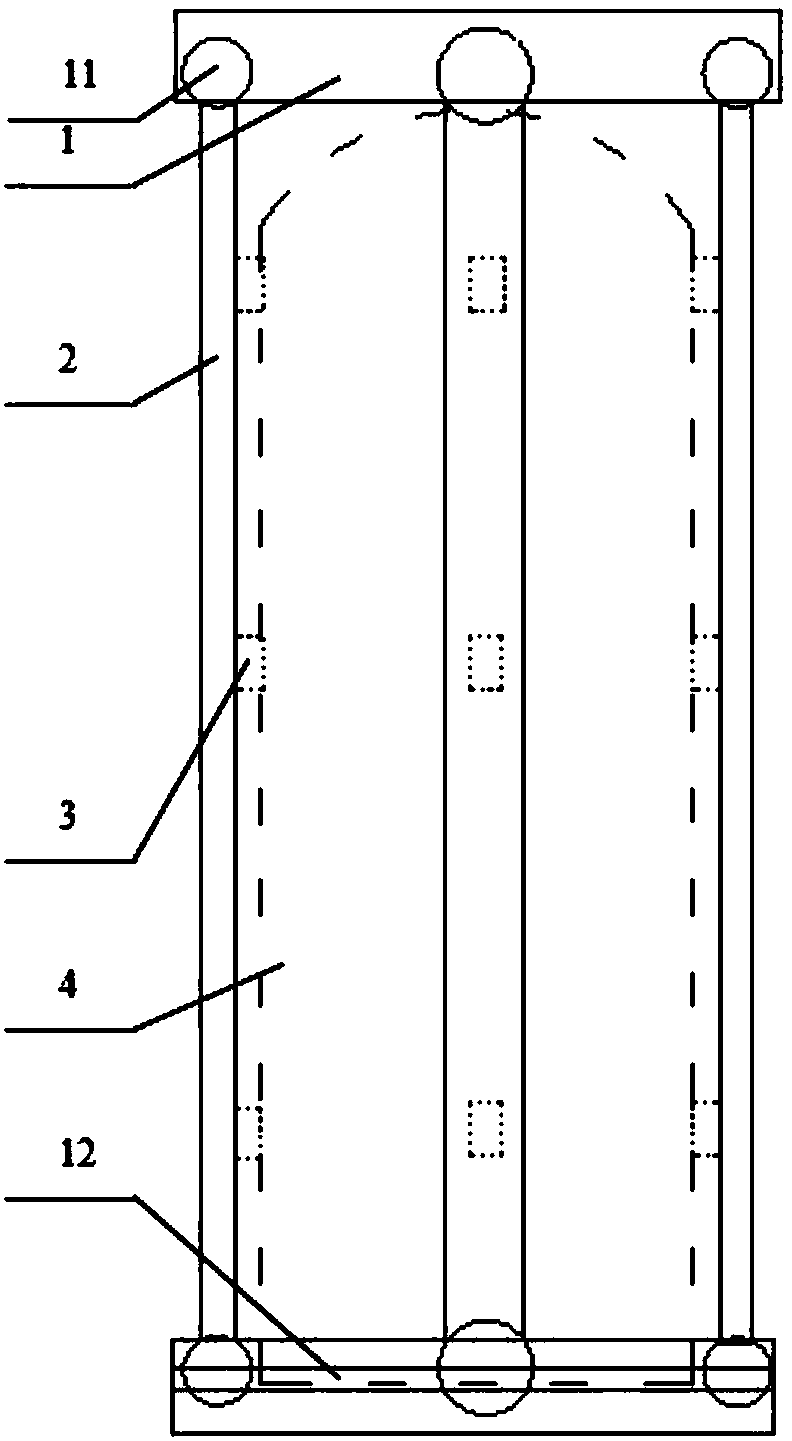 Industrial dust removing device