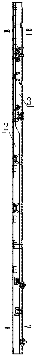 Longitudinal beam structure for commercial vehicle