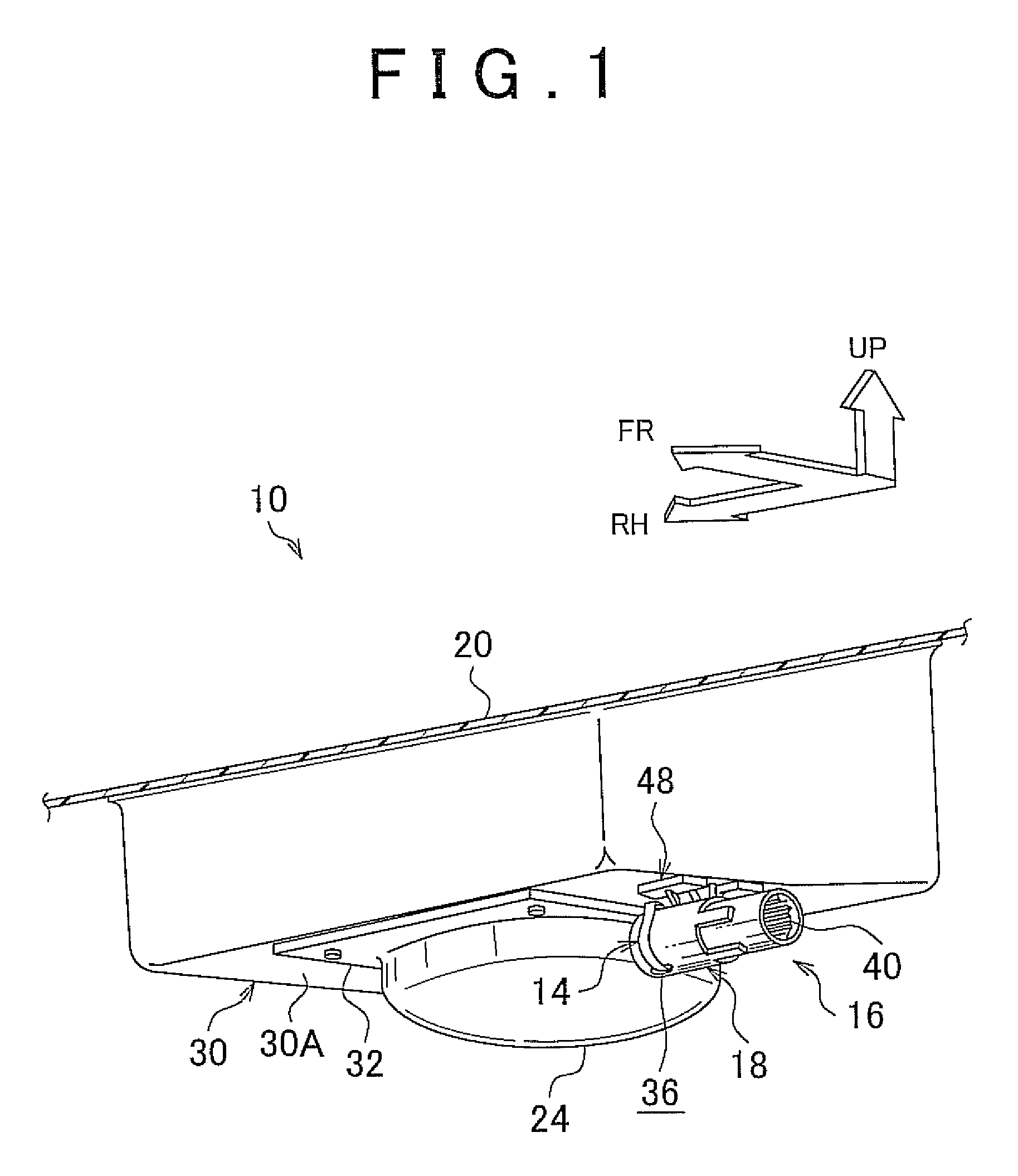 Passenger seat airbag apparatus