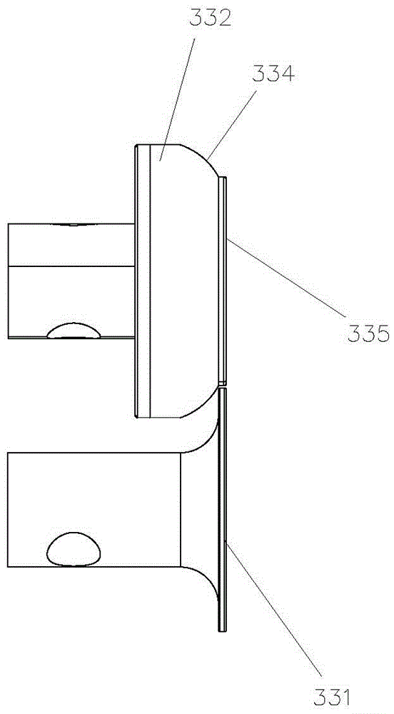 Lithium battery double folding mechanism