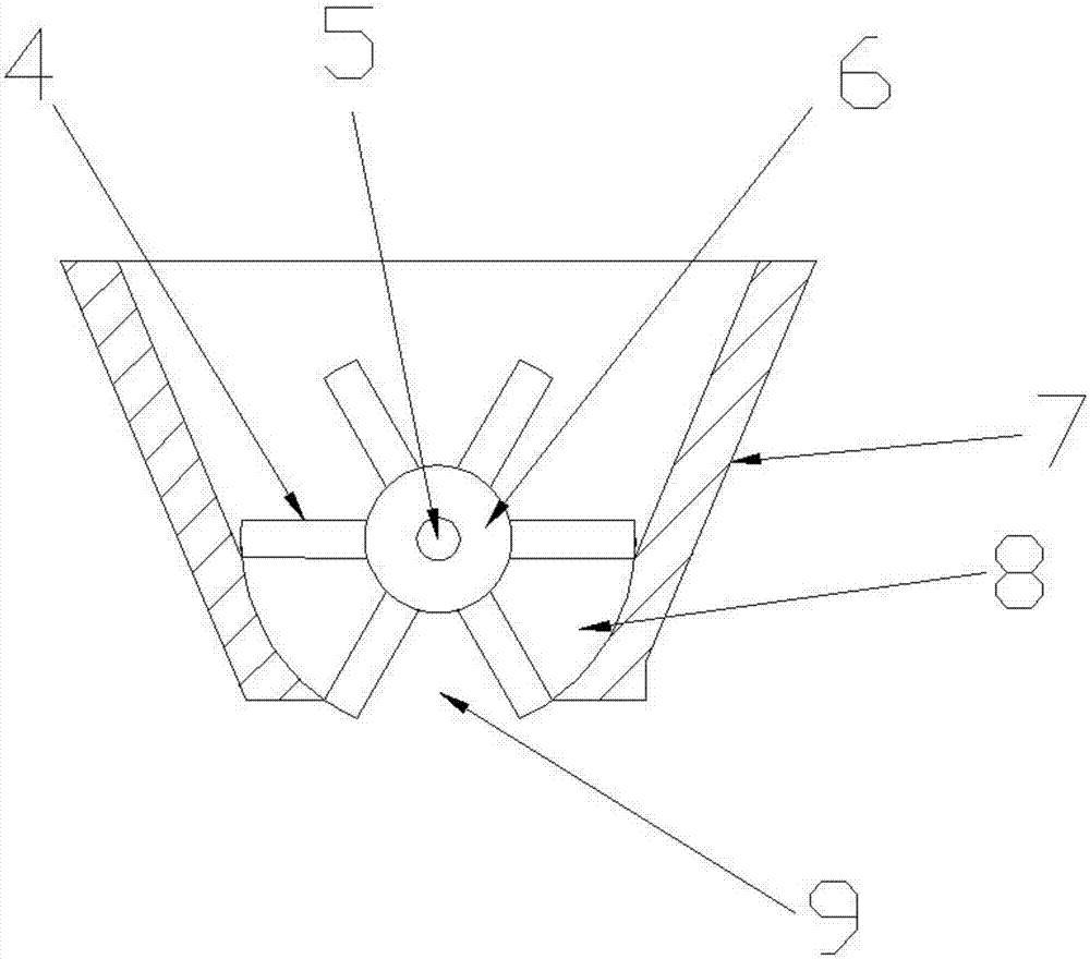 Quick efficient sludge dewatering device