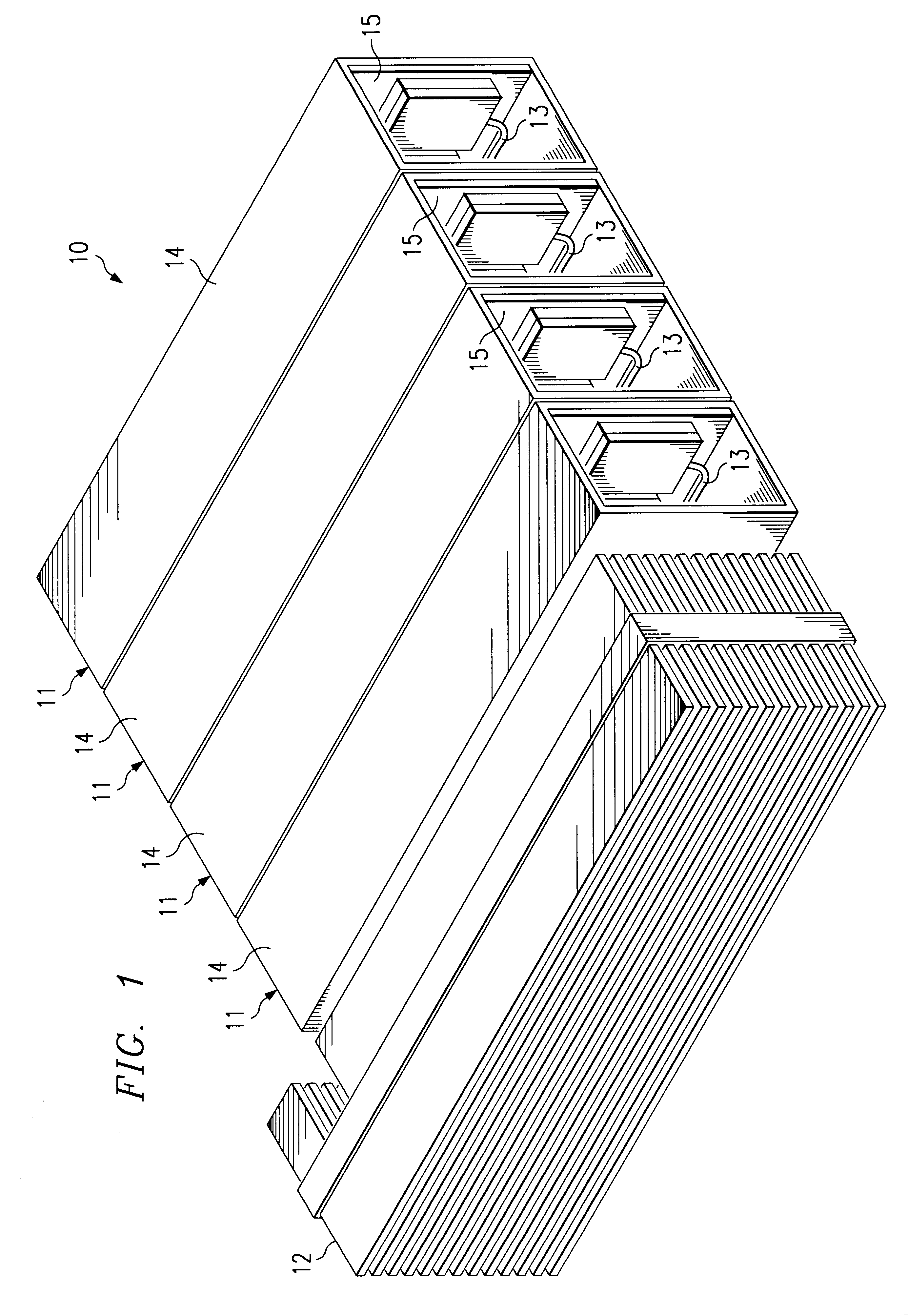 Thermal connection system for modular computer system components