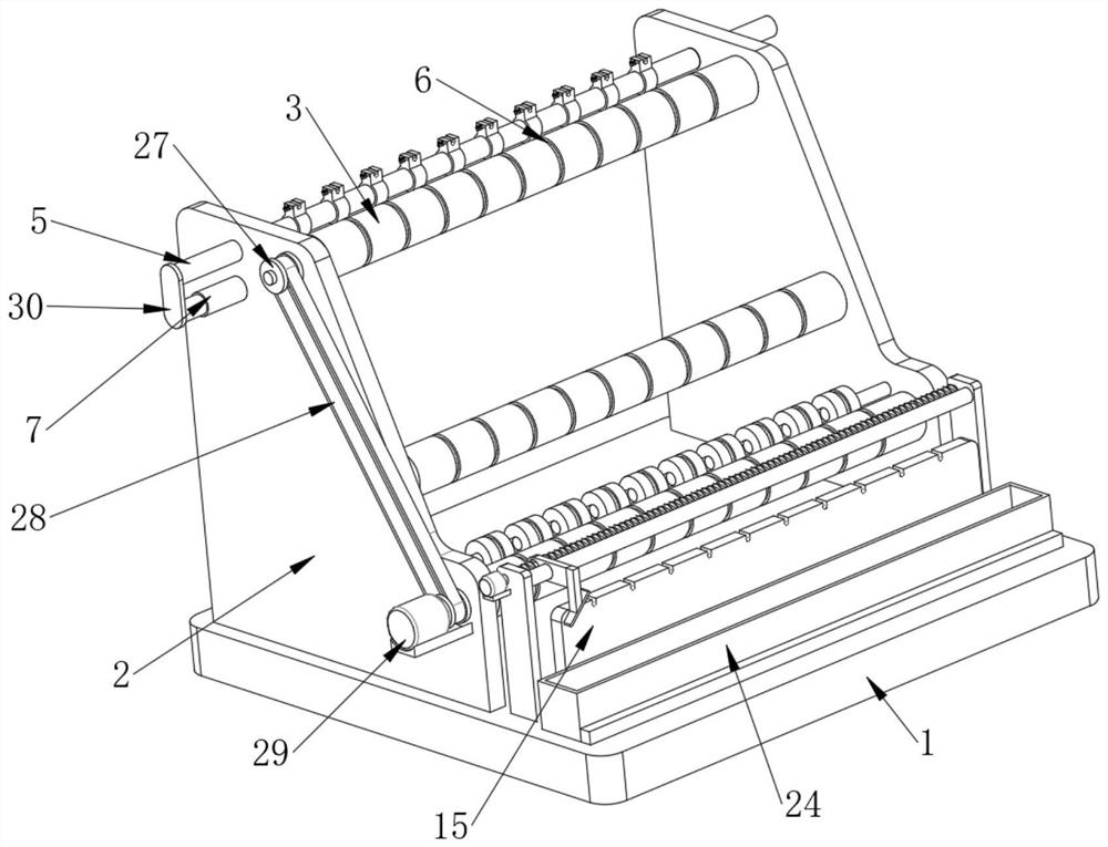 Novel winder yarn guide device