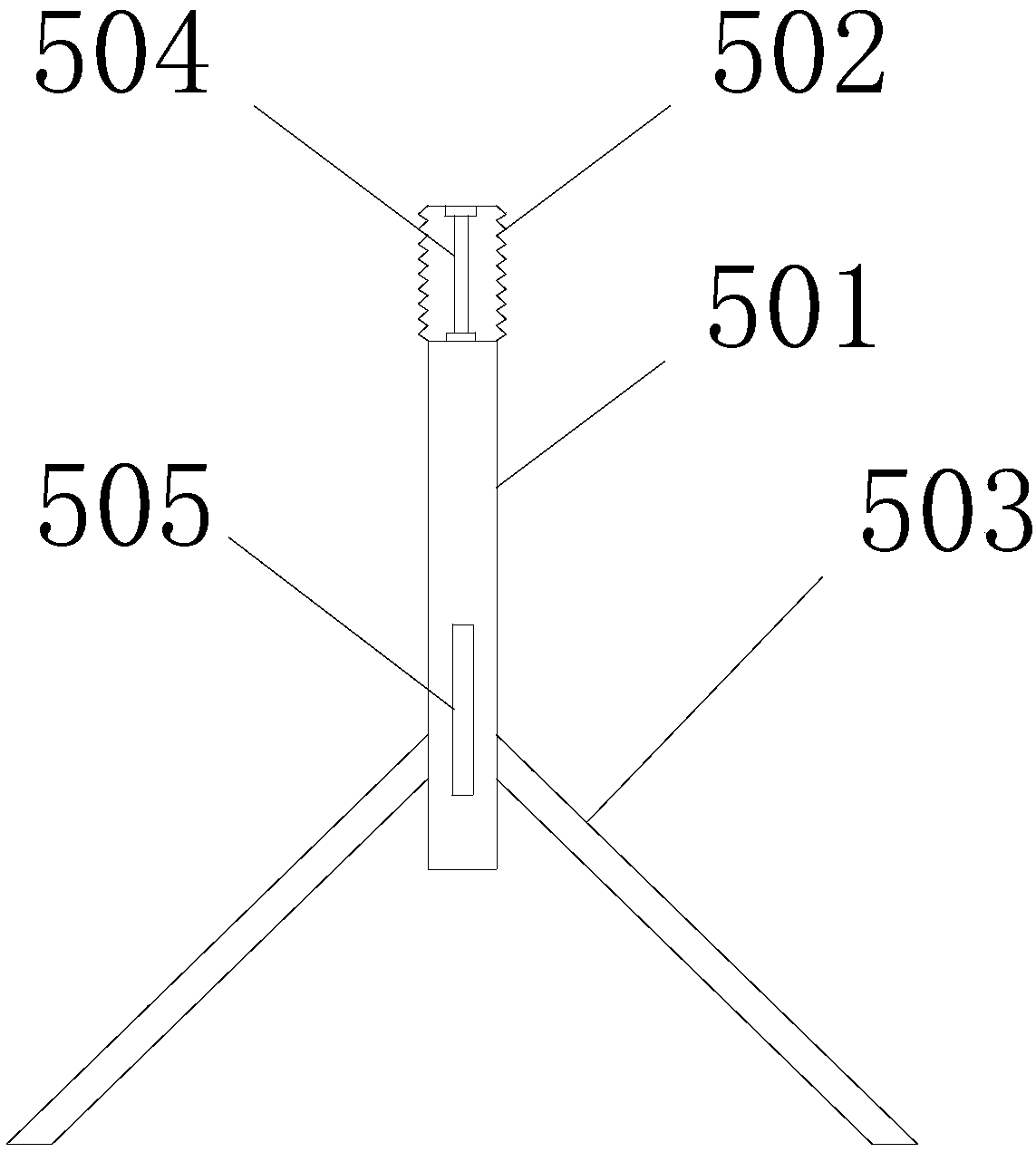 Dust collecting device for dust of magnet processing workshop