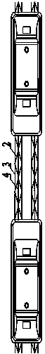 Construction method for improving percent of pass of double-block type concrete sleepers