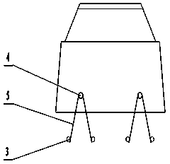 Construction method for improving percent of pass of double-block type concrete sleepers