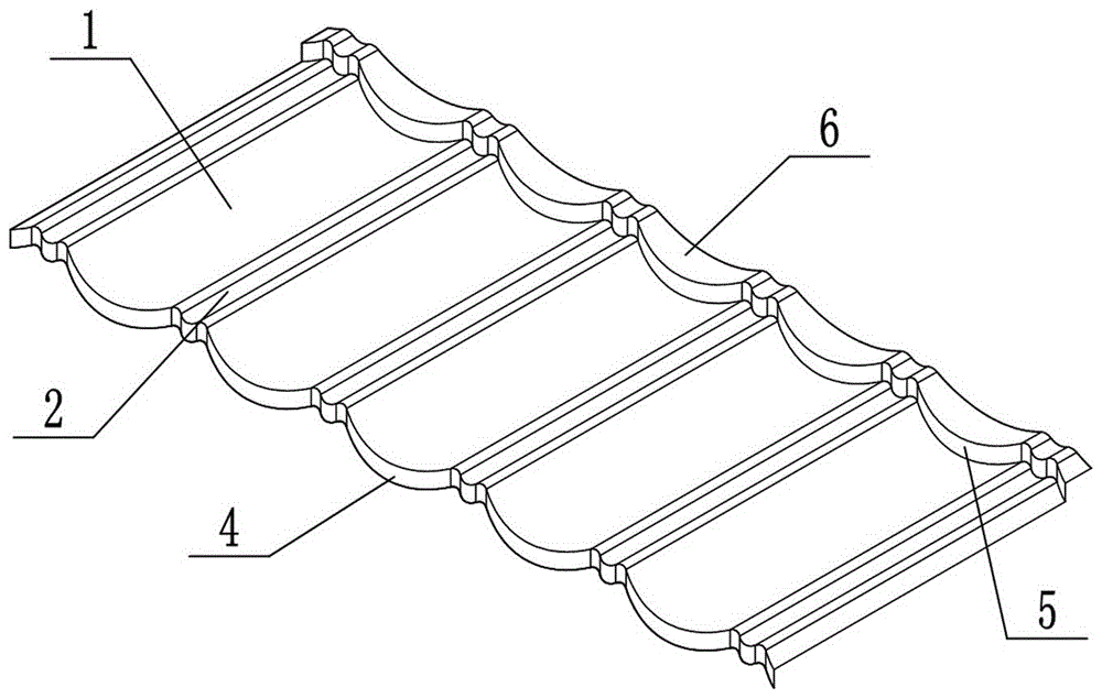 Colored steel encaustic tile and production equipment thereof