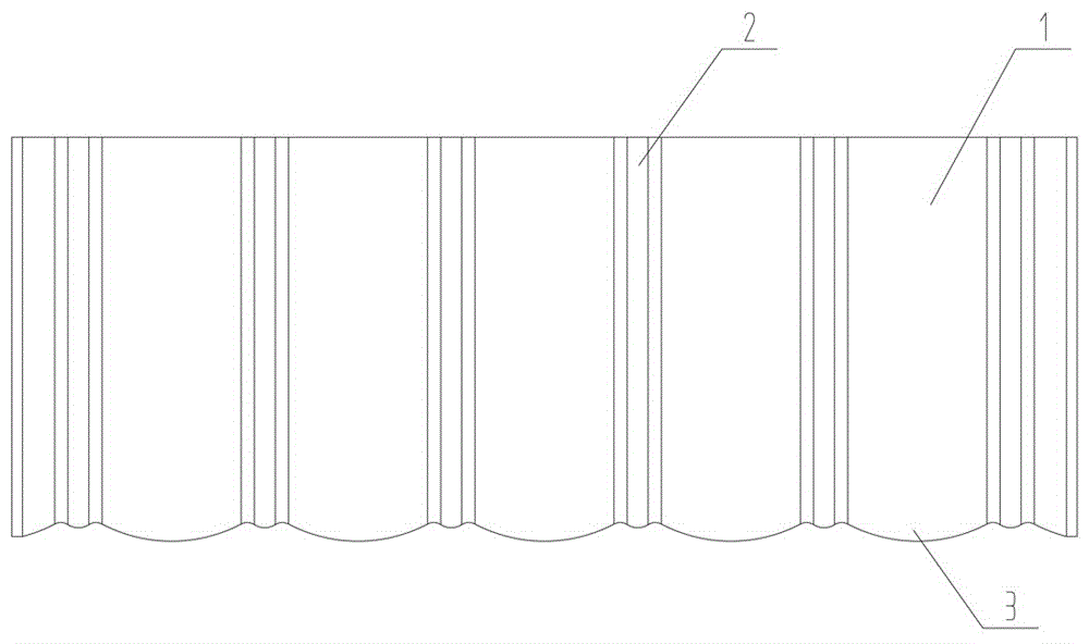 Colored steel encaustic tile and production equipment thereof