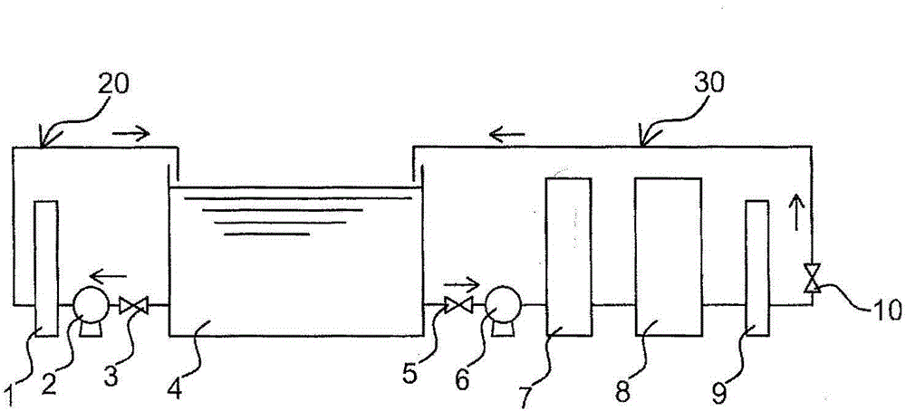 Eliminating device for rare earth impurity in nickel plating solution