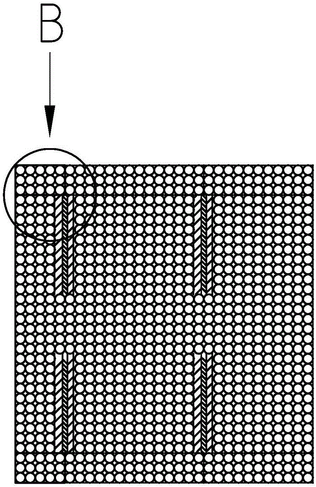 Acid pickling and cleaning tank for pneumatic flow-guiding automatic fasteners