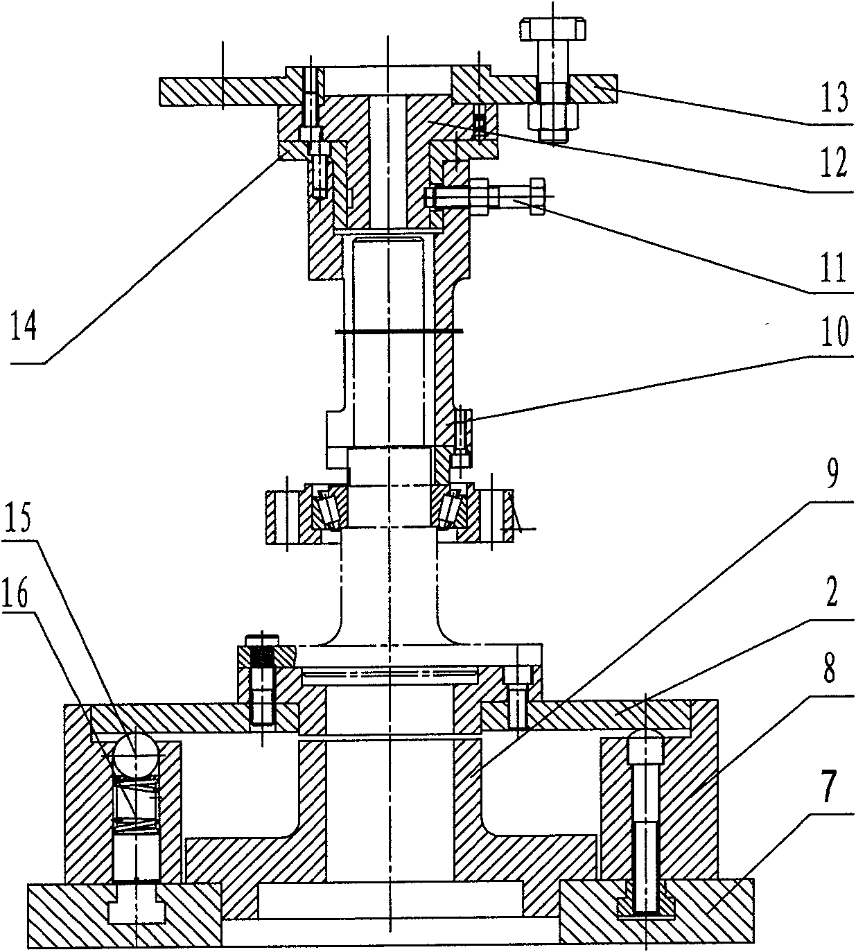 Car drive axle semi-axis axletree assembly complete equipment and assembly process