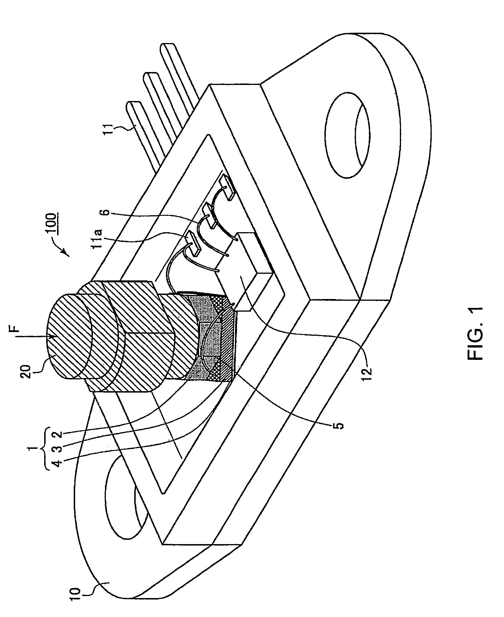 Physical quantity sensing element having improved structure suitable for electrical connection and method of fabricating same