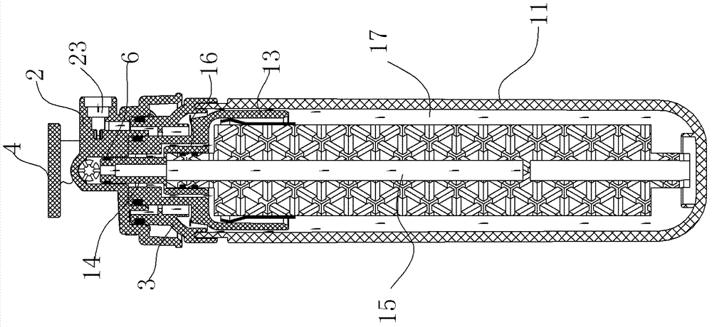 Rotary RO (Reverse Osmosis) membrane filtration assembly