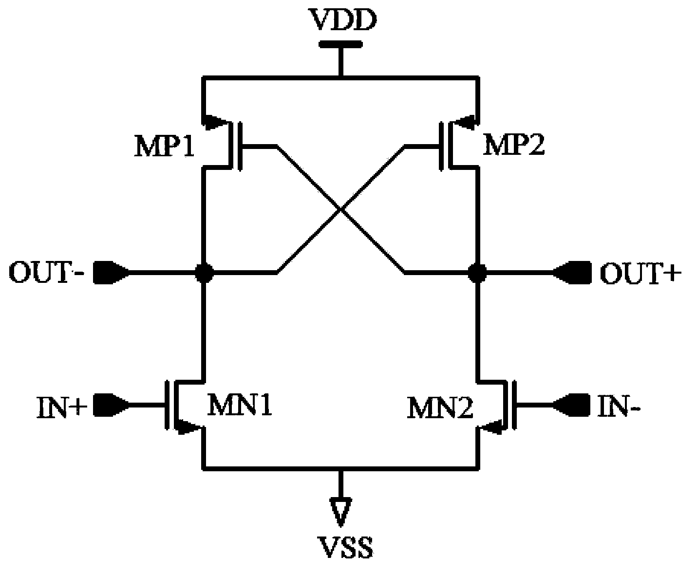 Low-to-high logic level conversion circuit