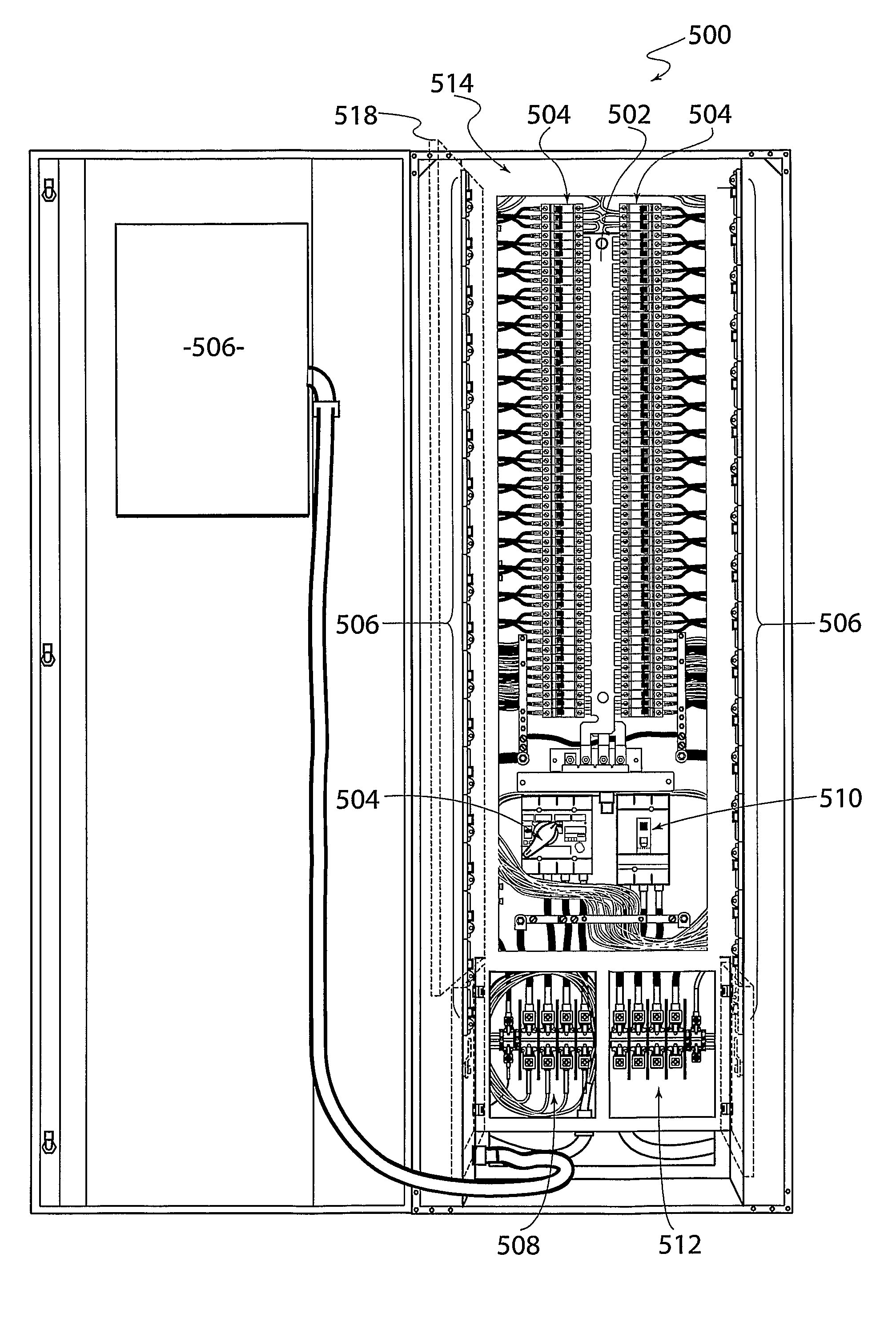 Power distribution system with individually isolatable functional zones