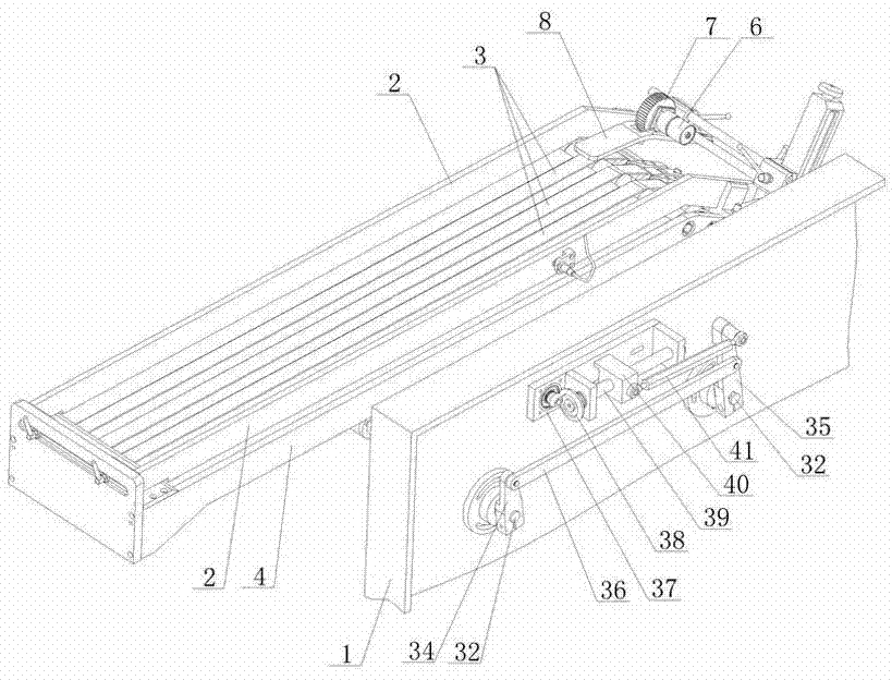 Carton repository of high-speed carton packing machine