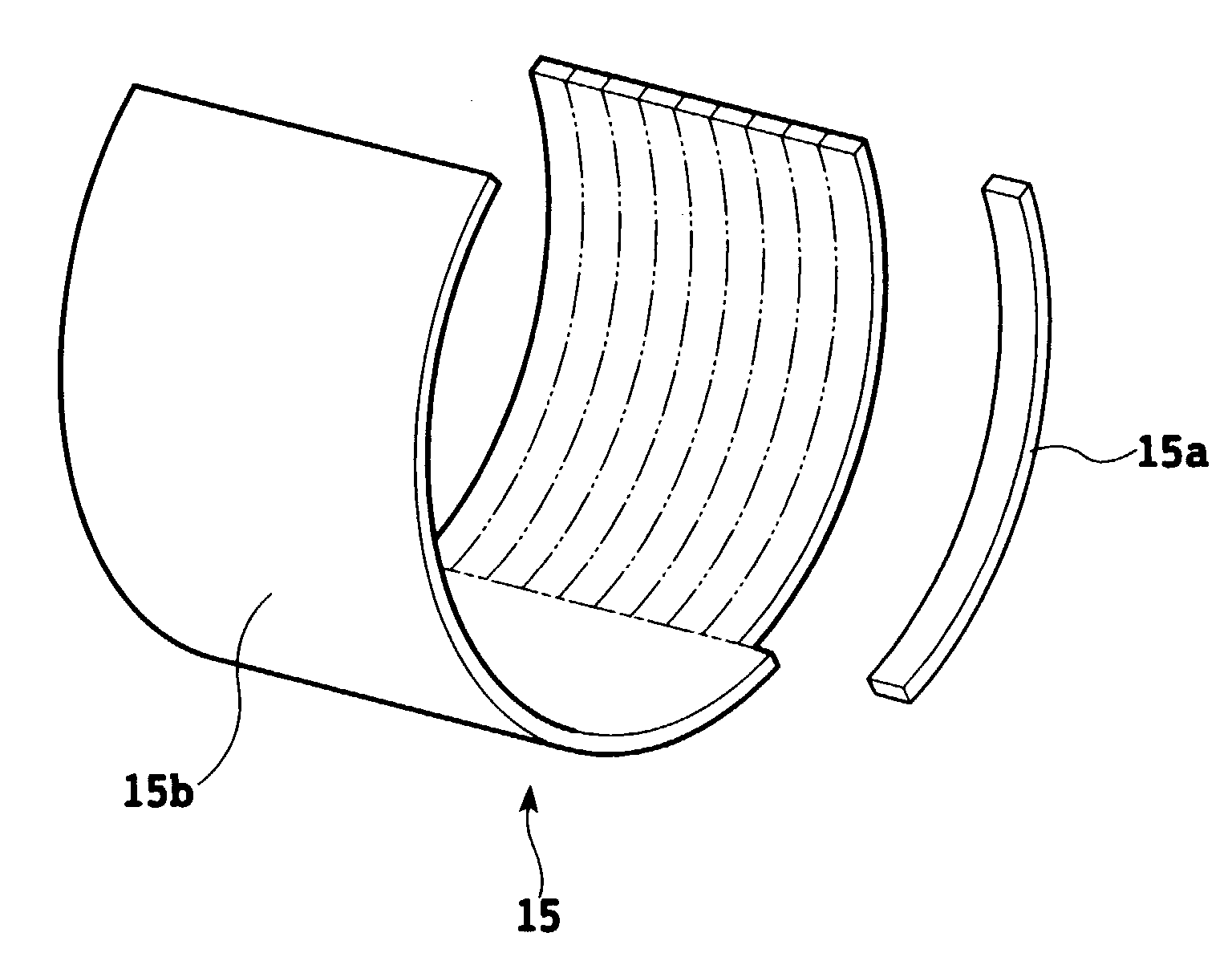 Centrifugal casting die, method for manufacturing thereof as well as casting material, blade obtained therefrom and method for manufacturing thereof