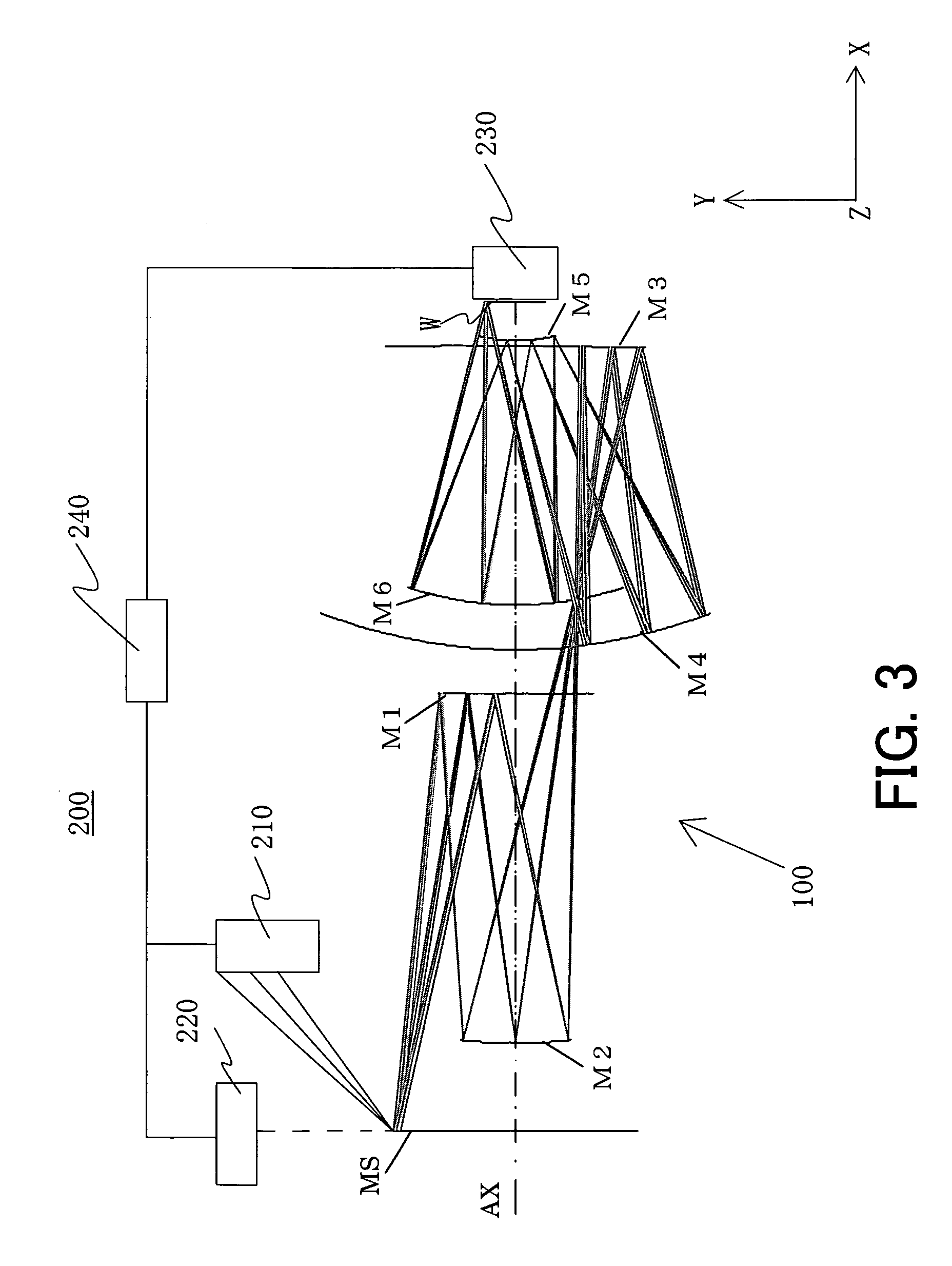 Catoptric projection optical system