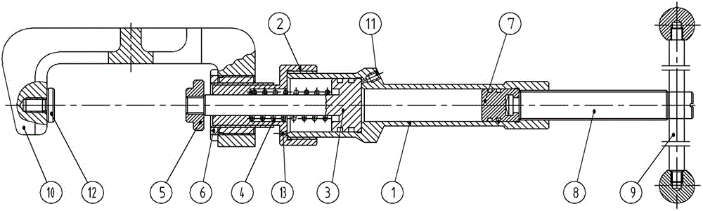 Device used for replacing spacers on ultra-high voltage transmission line