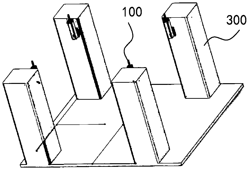 Horizontal detection mechanism and scanning electron microscope