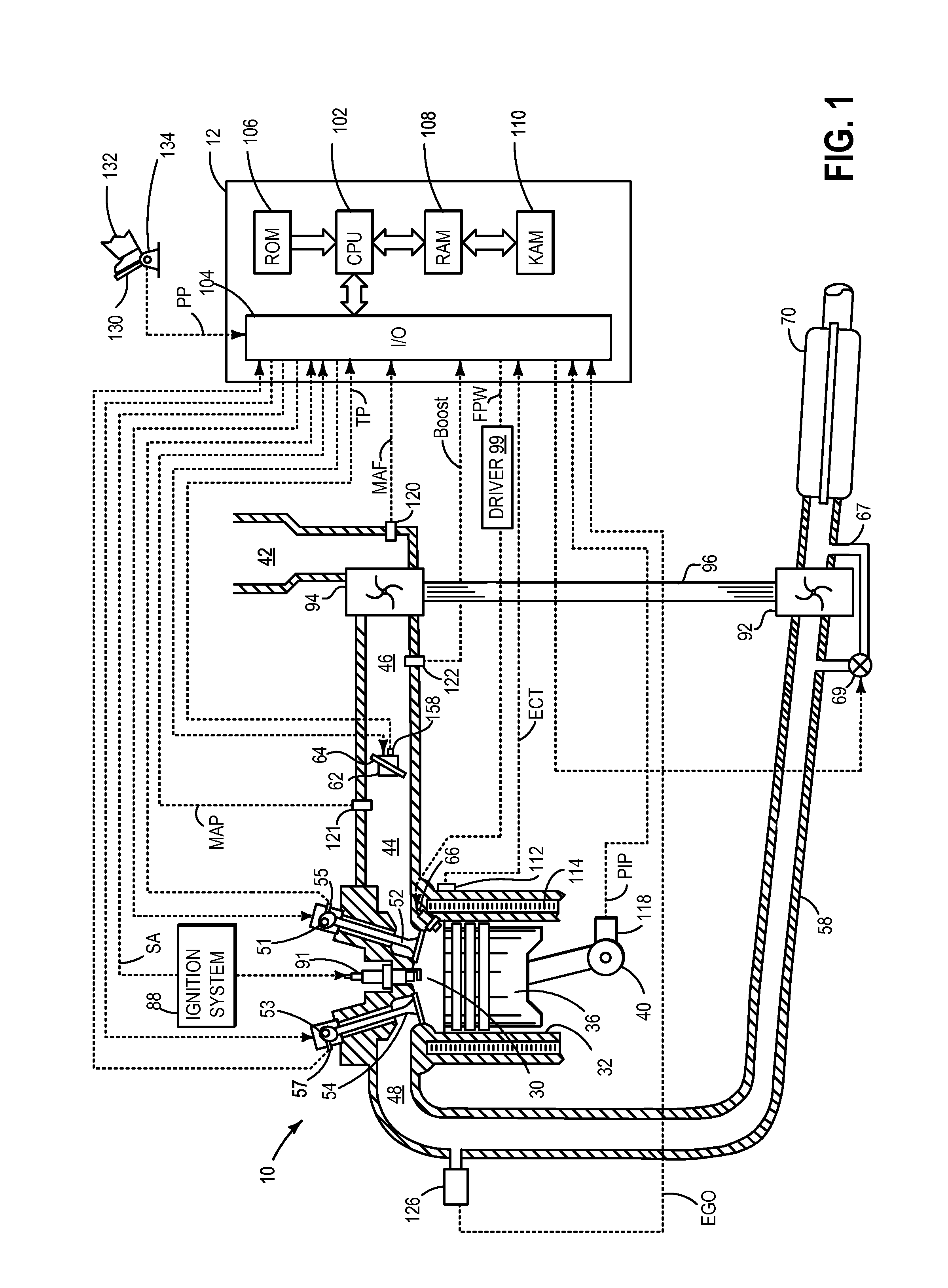 Method for controlling vibrations during transitions in a variable displacement engine