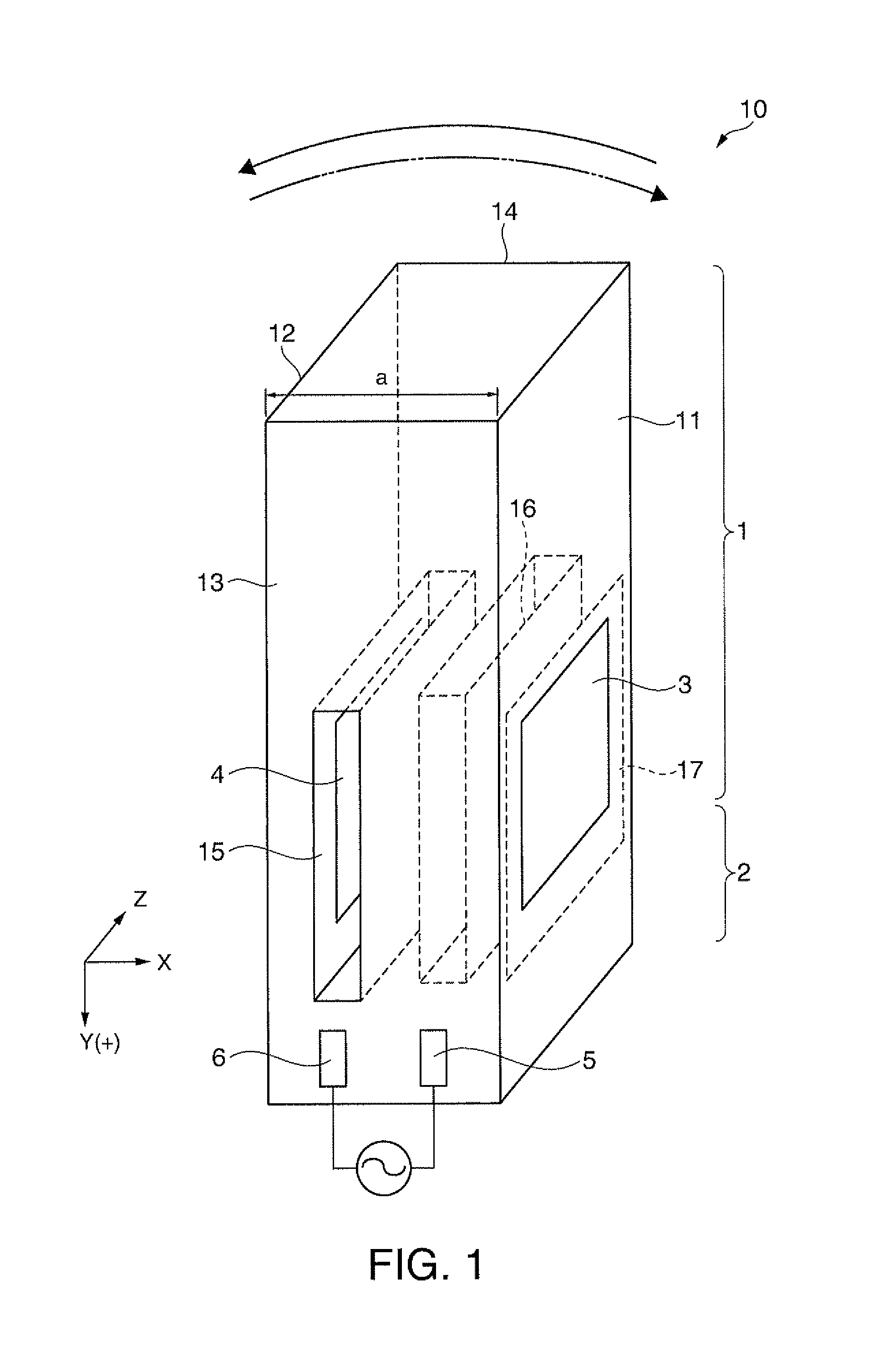 Flexural vibrating reed, flexural vibrator, and piezoelectric device