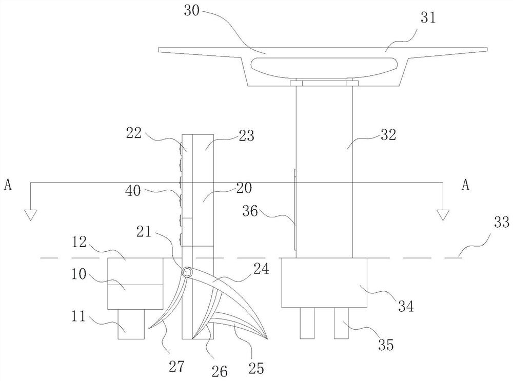 Defense device capable of achieving protective effect on bridge piers and construction method