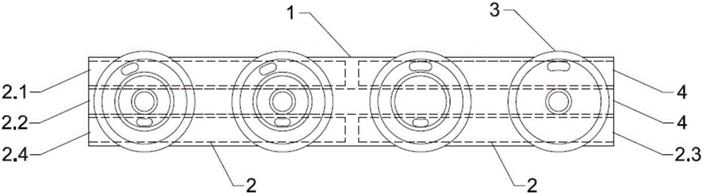 Waterway device for water purifier