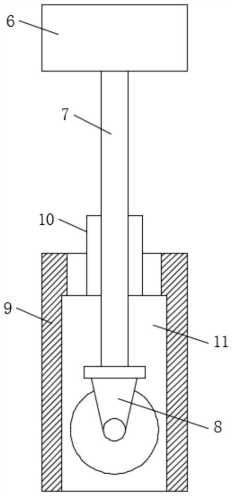 Hot pressing process and device for high-performance bamboo-wood composite floor production