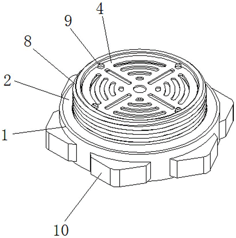 New energy battery explosion-proof valve