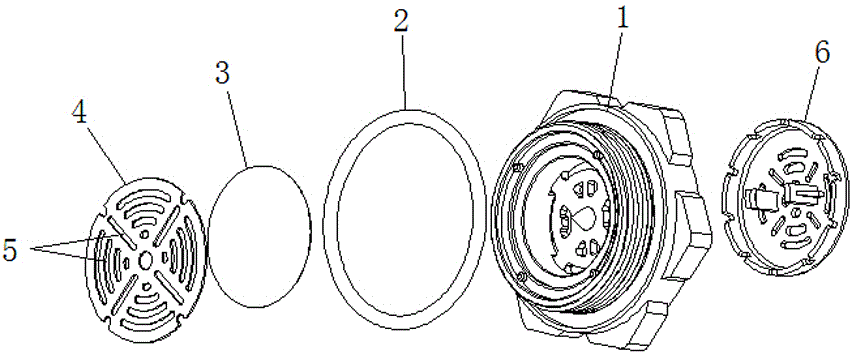 New energy battery explosion-proof valve