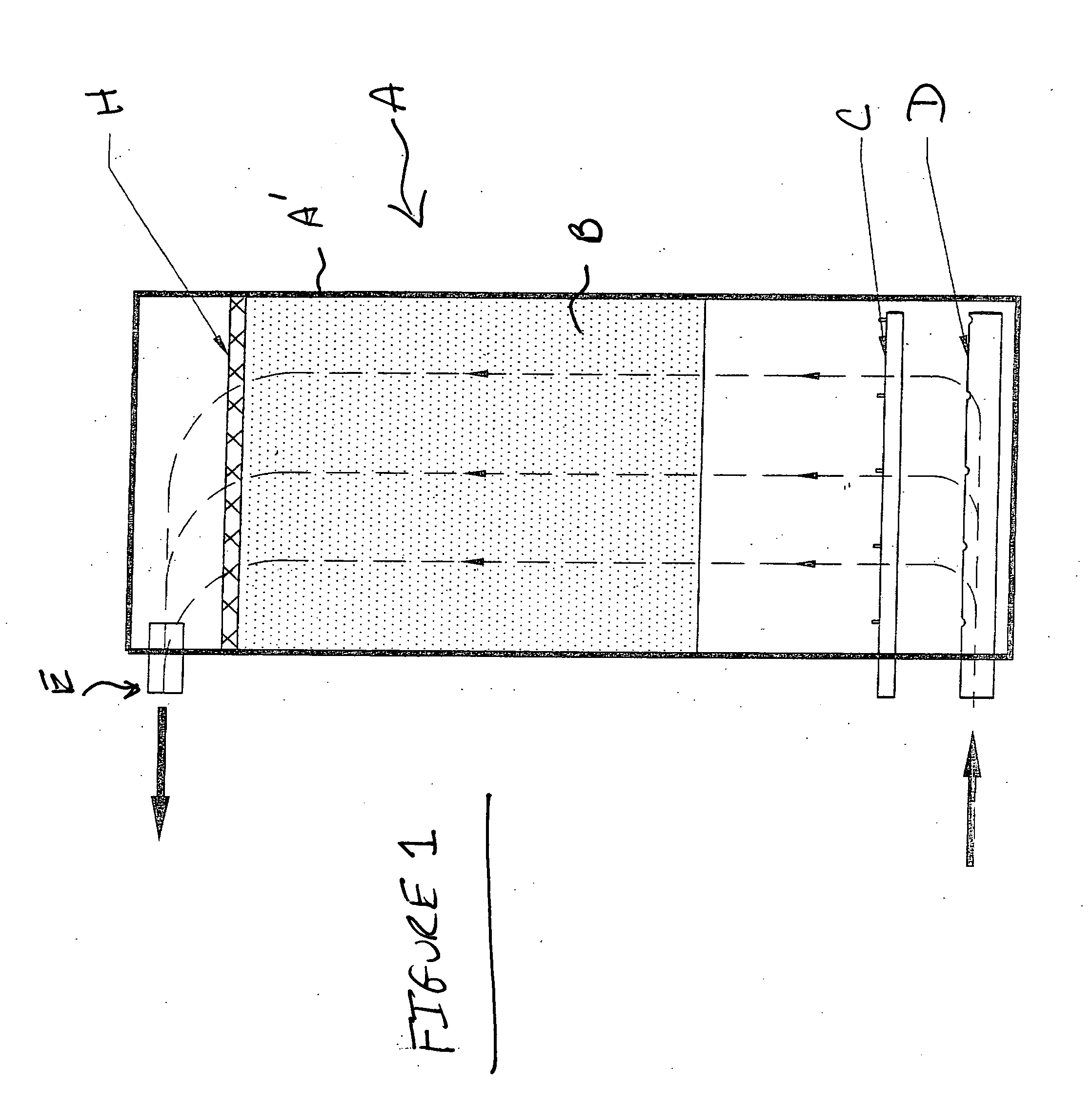 Filter system for filtering water or wastewater and a method of operating the filter system