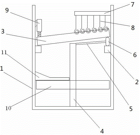 Screening and separating device for fine soil before soil improvement