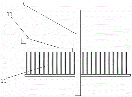 Screening and separating device for fine soil before soil improvement