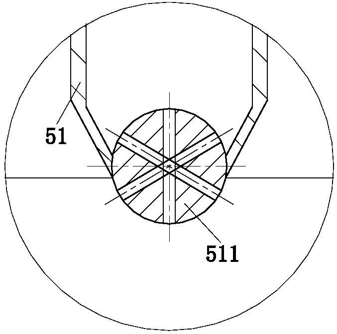 Floor tile joint filling device with automatic gap cleaning function