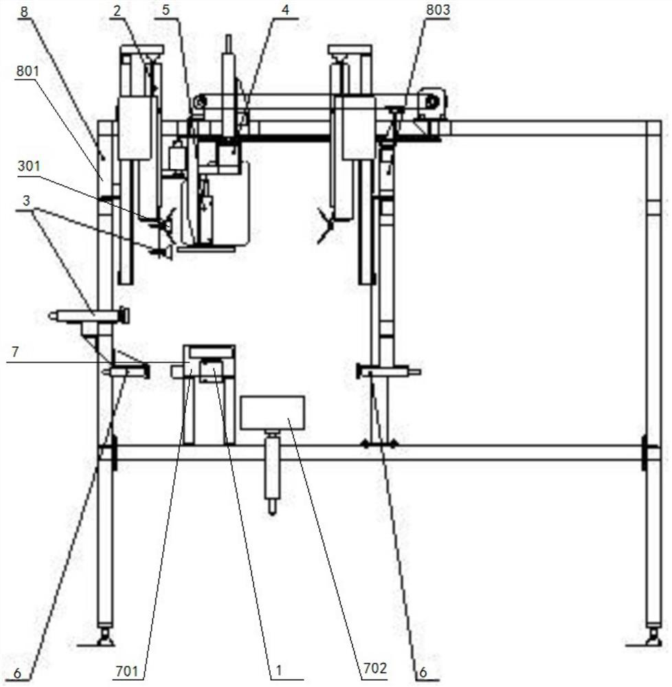 Box body uncovering method and uncovering device