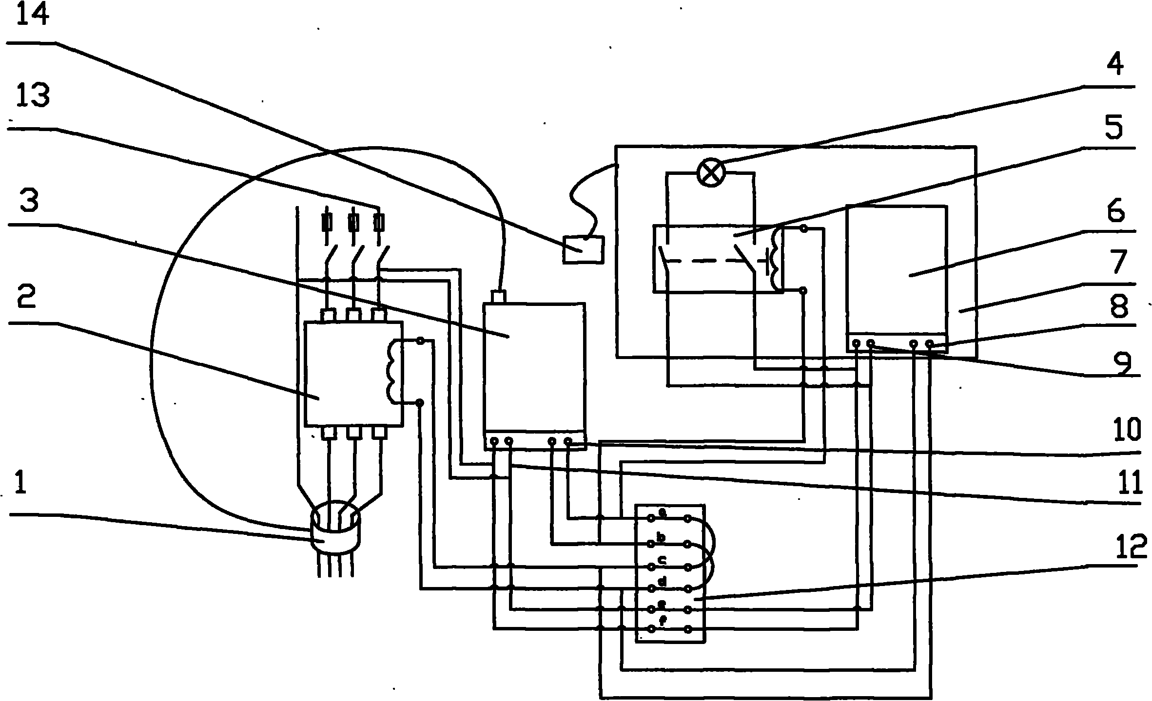 Uninterrupted power test residual current protective device