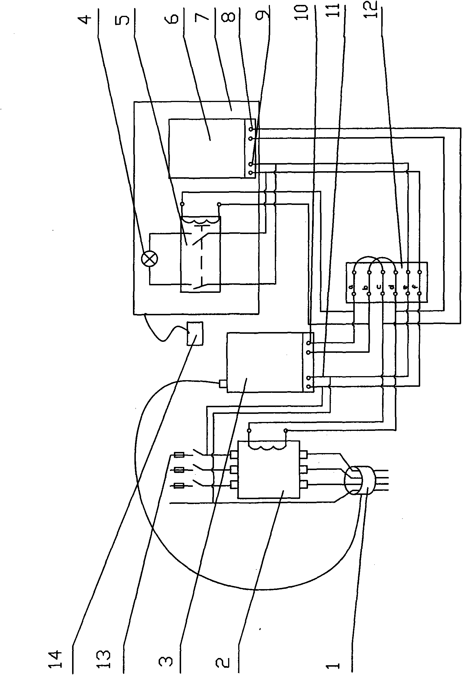 Uninterrupted power test residual current protective device